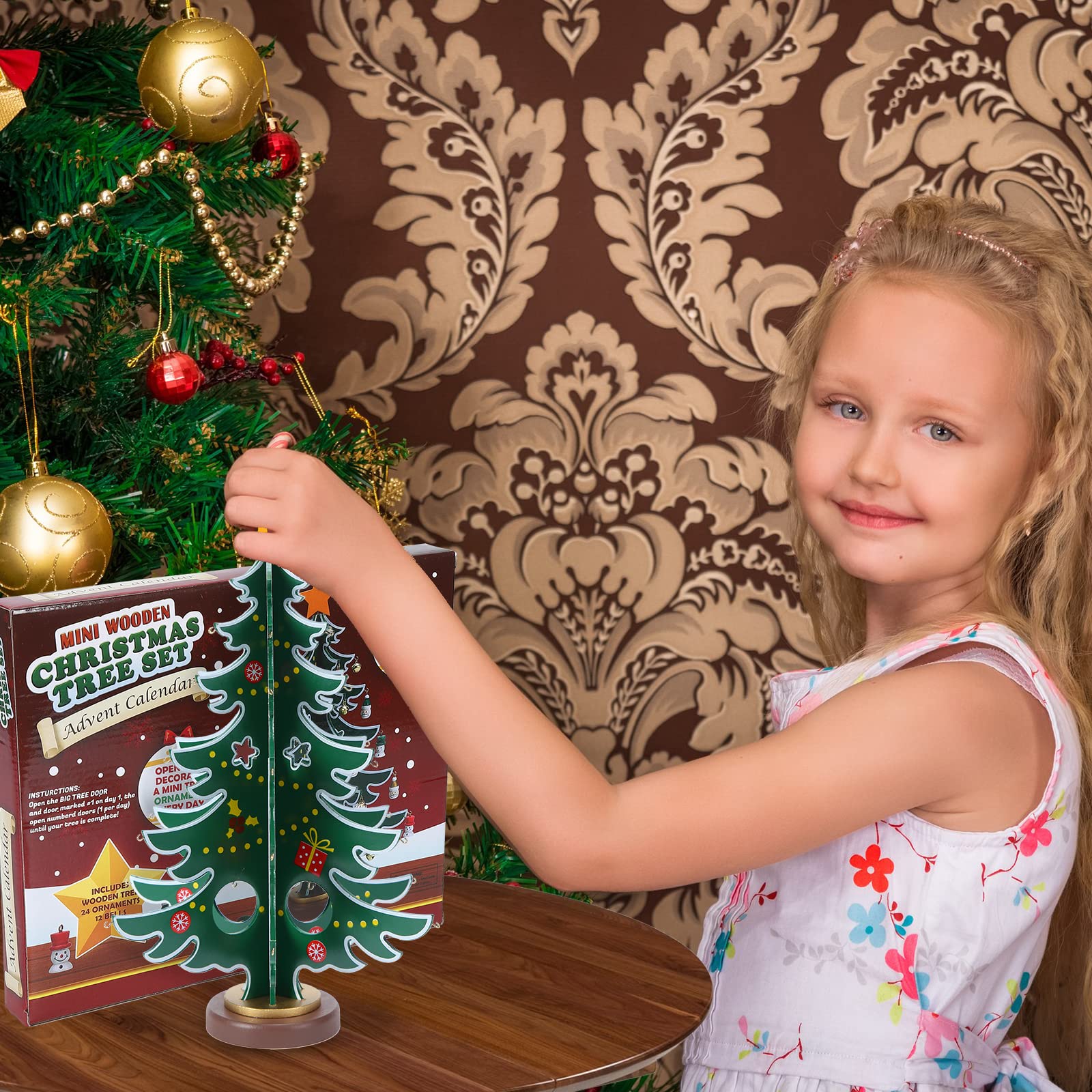 Amazon.co.jp: クリスマス アドベントカレンダーオーナメント 2022 24